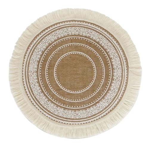 LQXHZ 38cm Tischgeschirr Hot Pad Coaster Kitchen Servietten SCAMAT Accessoire Couchtisch Matte Utensilien Geräte Zubehör Gadget Sets Dekor Dekor(F) von LQXHZ