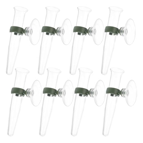 LQXHZ 8pcs Suction Buckle With Suction Cup Storage Orchid Tube Flowers Fresh Nutrition Liquid Tube Storage Flower Shop Liquid Tube von LQXHZ