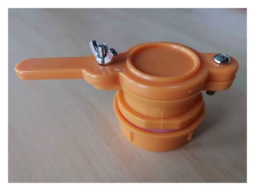 LQXHZ Beefun Abs Plastik Honigtor Ventil Nylon Honigextraktionsströmungsanschluss Biene Honighonselhahn Bienenzucht Abfüllwerkzeugventil Honigtor Honigtor(Orange) von LQXHZ