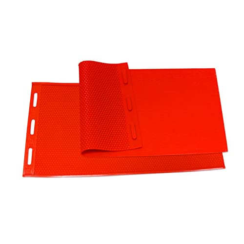 LQXHZ Bienenwachsform flexible harmlose Biene Fundament Fundament Formbienenkeekee Bienenwachs Pressempfrossser Silikonform Press Bienenwachs -Werkzeug zum Herstellen(Red) von LQXHZ