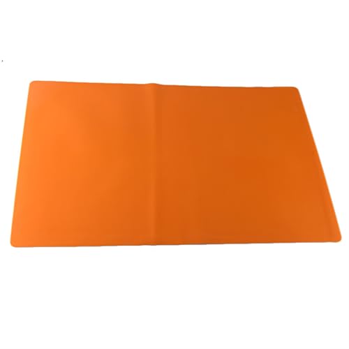 LQXHZ Große weiche Silikontischmatte Flat Choping Board Kinder Schüler Wärme Isolierung Tisch Laptop Schreibtisch Matte Backkneetenkissen(Orange) von LQXHZ