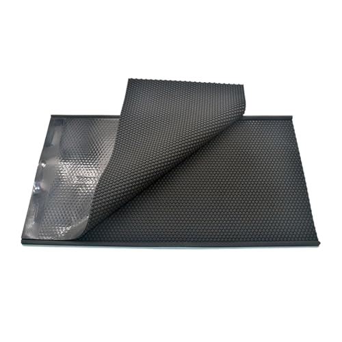 LQXHZ Silikonbienenwachsform DIY Kammfundamentform handgefertigte Silikonform for Bienenwachs -Fundamentblecher Making Imkere(Color Black) von LQXHZ