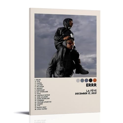 ERRR La FèveArt Leinwanddruck von Ölgemälden, Reproduktion, moderner Leinwanddruck, Kunstwerk, abstrakte Landschaftsbilder, gedruckt auf Leinwand, Wandkunst für Heimbüro-Dekorationen, Rahmenstil, 50 x von LQYAIQ