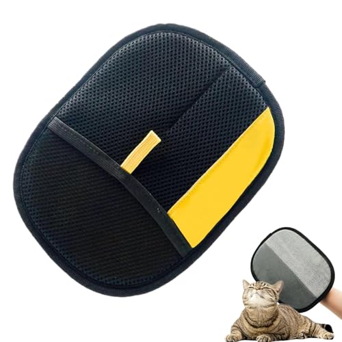 LQYDQSC Tierhaarentferner Handschuh, Fell Magnet Handschuh for Hunde und Katzen - Kleidung, Möbel und Tierfell (Keine Kleberollen oder Hartbürsten mehr)(1PCS) von LQYDQSC