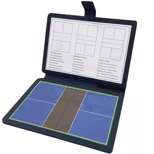 Magnetisches Pickleball Taktikboard, Tragbares Pickleball Coaching-Board – Magnetisches Whiteboard mit Marker, Perfektes Geschenk for Trainer von LQYDQSC
