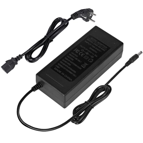 DC 24V 5A 120W Netzteil, AC 100-240V zu DC 24V Transformator, 5.5 x 2.5mm DC Jack, Universal Adapter für LED Streifen, Monitor, LED Treiber, Wireless Router, CCTV Sicherheitssystem von LQYLXR