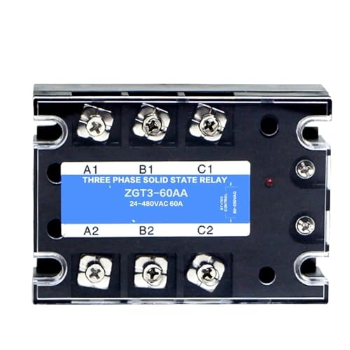 1 stücke 10A 25A 40A 60A 80A AA Dreiphasiges SSR AC-Steuerung AC-Aluminiumheizkörper for 40AA Kühlkörper SSR AC-zu-AC-Waschbecken Solid State Relais(60AA) von LREDONM
