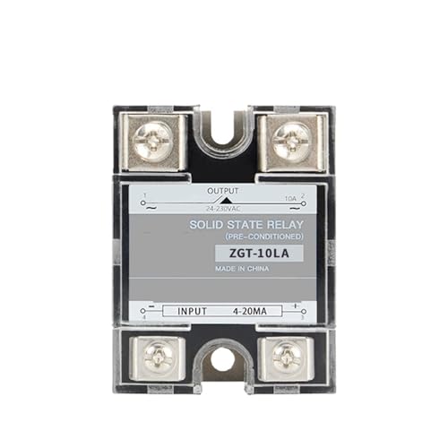1 stücke 10A 25A LA Einphasig Linear Proportional Controller Eingang 0-10V ODER 4-20mA ausgang 24-230VAC Spannung Typ Solid State Relais(10LA 4-20mA) von LREDONM
