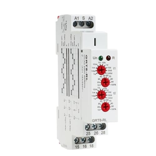 1 stücke GRT8-RL 16A Alternative Zyklus Relais 2NO2NC AC 230V oder AC/DC12-240V Rechts-Links Inverser Zeit Relais(GRT8-RL AC230V) von LREDONM