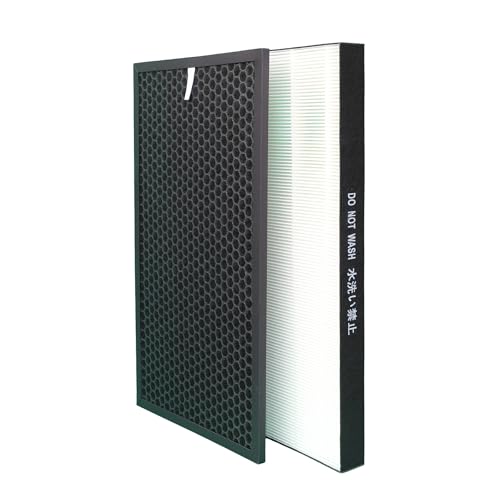 FZ-P11HFU True HEPA Filter Aktivkohle Deodorierungsfilter für Sharp KCP70UW & KCP110UW FXJ80UW FX-J80UW FX-J80U FXJ80U FZ-J80HFU FZ-J80DFU KCP110UW FZ-A61HFR FZ-A61DFR FZ-A61MFR KC-A61RW KCA60E von LRFDRESS