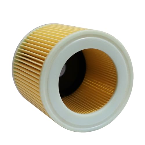 LRFDRESS 1 Stück WD2 Patronenfilter Ersatz für Kärcher Premium WD2 WD3 WD 3 MV3 WD 3 P Erweiterung KIT Staubsaugerfilter ersetzt 6.414-552.0, 6.414-772.0, 6.414-547.0 Austausch des Staubsaugers von LRFDRESS