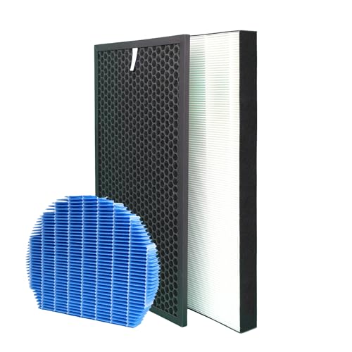 LRFDRESS FZ-D40HFE FZ-G40DHFE FZ-G60MFE Luftreiniger Filterersatz für Sharp KC-G41R KC-G41R-W KC-G41R-H KC-G51R-W Hepa-Aktivkohle-Befeuchtungsfilter von LRFDRESS