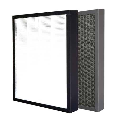 LRFDRESS HRF-Q710E HRF-L710E Ersatzfilter Set Kompatibel mit Honeywell HPA710WE Luftreiniger Teilenummer HRF-Q710E HRF-L710E, Ersatz True H13 HEPA-Filter + Aktivkohlefilter von LRFDRESS