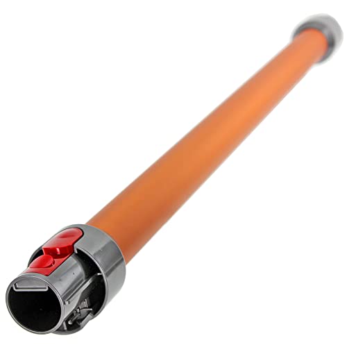 LRFDRESS Verstellbares Verlängerungsrohr Teleskoprohr für Dyson V7 V8 V10 V11 SV10 SV11 Akku-Staubsauger Ersatz (1 x orangefarbenes Verlängerungsrohr) von LRFDRESS