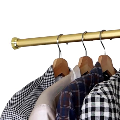 Kleiderstangen, Kleiderstange for Aufhängen von Kleidung, aus Aluminiumlegierung for Schrank/Schrank(130cm(51 1/8")) von LRFNKCT
