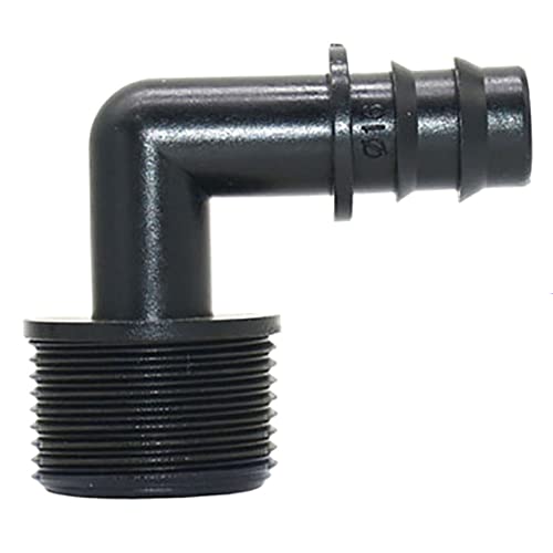 LRFNKCT Anschlussstück, Schlauchanschlussstück, 5 Stück 1/2 3/4 Außengewinde auf 16 mm 20 mm 25 mm Gartenschlauch-Winkelstück aus Kunststoff, LRFNKCT Anschlussstück, Schlauchanschlussstück, 5 Stück 1/2 3/4 Außengewinde auf 16 mm 20 mm 25 mm Gartenschlauch-Winkelstück aus Kunststoff, von LRFNKCT