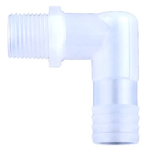 LRFNKCT Anschlussstück, Schlauchanschlussstück, 5 Stück G1/2 Außengewinde auf PP Pagoda Winkelstück Aquarium Tank Luftpumpenadapter Bewässerungswasserschlauchverbindung, LRFNKCT Anschlussstück, Schlauchanschlussstück, 5 Stück G1/2 Außengewinde auf PP Pagoda Winkelstück Aquarium Tank Luftpumpenadapter Bewässerungswasserschlauchverbindung, von LRFNKCT