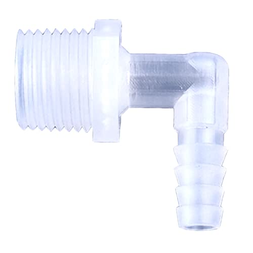 LRFNKCT Anschlussstück, Schlauchanschlussstück, 5 Stück G1/2 Außengewinde auf PP Pagoda Winkelstück Aquarium Tank Luftpumpenadapter Bewässerungswasserschlauchverbindung, LRFNKCT Anschlussstück, Schlauchanschlussstück, 5 Stück G1/2 Außengewinde auf PP Pagoda Winkelstück Aquarium Tank Luftpumpenadapter Bewässerungswasserschlauchverbindung, von LRFNKCT