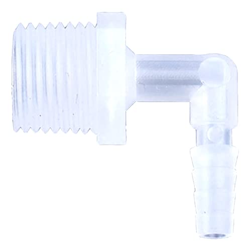 LRFNKCT Anschlussstück, Schlauchanschlussstück, 5 Stück G1/2 Außengewinde auf PP Pagoda Winkelstück Aquarium Tank Luftpumpenadapter Bewässerungswasserschlauchverbindung, LRFNKCT Anschlussstück, Schlauchanschlussstück, 5 Stück G1/2 Außengewinde auf PP Pagoda Winkelstück Aquarium Tank Luftpumpenadapter Bewässerungswasserschlauchverbindung, von LRFNKCT