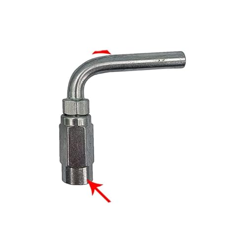 LRFNKCT Schlauchadapter, Hahnanschluss, Schlauch und Anschlüsse vom Typ KA KB, Rohre und Anschlüsse, Gewindehülsen for Zentralschmieranlage, KA-6-10x4, EIN Anschluss(Kb 8 11x6) von LRFNKCT