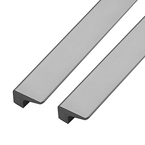 LRFNKCT Schrankgriffe, Griff, zieht, 2 Stück Schrankgriffe Bogentürgriffe Aluminiumlegierung Küchengriffe L-förmige Schubladengriffe Schrankknöpfe Türhebel Zuggriffe von LRFNKCT
