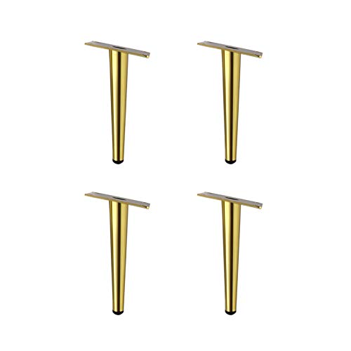 LRFNKCT Tischbeine, Möbelbeine, 4 Stück geneigte Möbelfüße, austauschbare DIY-Beine, Metall-Tischbeine for Bett, Sofa, Stuhl, Hocker, wasserdichte Badezimmer-Schrankfüße von LRFNKCT