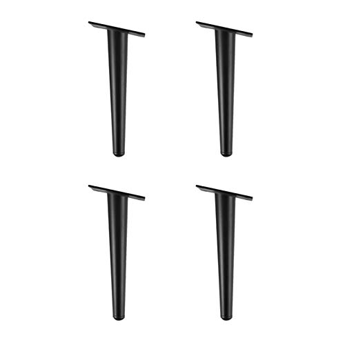 LRFNKCT Tischbeine, Möbelbeine, 4 Stück geneigte Möbelfüße, austauschbare DIY-Beine, Metall-Tischbeine for Bett, Sofa, Stuhl, Hocker, wasserdichte Badezimmer-Schrankfüße von LRFNKCT
