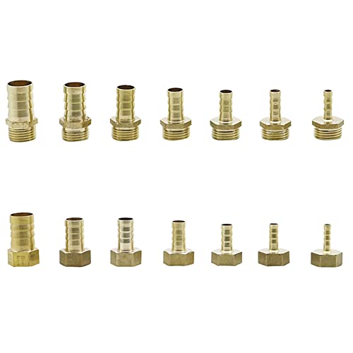 LRFNKCT Verbinder, Schlauchverbinder, 1 Stück Innen-/Außengewinde-Verbinder, gerader Gartenschlauchverbinder, Aquarium-Luftpumpe, Fischtank-Schlauchadapter, Außengewinde 20 mm, Rohrdurchmesser 14 mm LRFNKCT Verbinder, Schlauchverbinder, 1 Stück Innen-/Außengewinde-Verbinder, gerader Gartenschlauchverbinder, Aquarium-Luftpumpe, Fischtank-Schlauchadapter, Außengewinde 20 mm, Rohrdurchmesser 14 mm von LRFNKCT