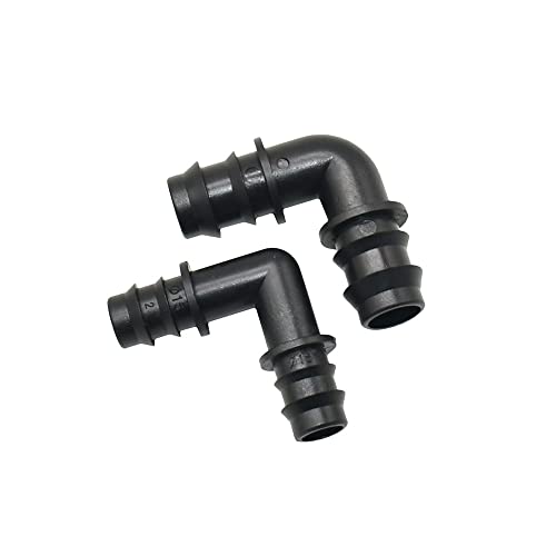 LRFNKCT Verbinder, Schlauchverbinder, 10 Stück Gartenschlauch-Winkelstück mit Widerhaken, PE-Schlauch, Wasserschlauch, 90-Grad-Verbinder, LRFNKCT Verbinder, Schlauchverbinder, 10 Stück Gartenschlauch-Winkelstück mit Widerhaken, PE-Schlauch, Wasserschlauch, 90-Grad-Verbinder, von LRFNKCT