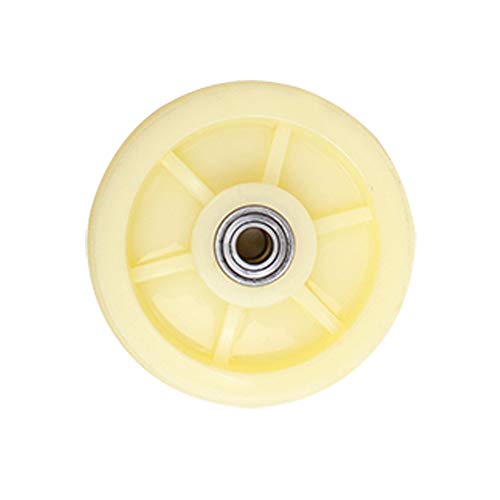 Rollenräder, Lenkrolle, Hochleistungsrollen, 6-Zoll-Gerüstrad mit Bremsrad Hochleistungsgummirad Polyurethan-Nylon-Universalradschrauben-Hebegestell von LRFNKCT