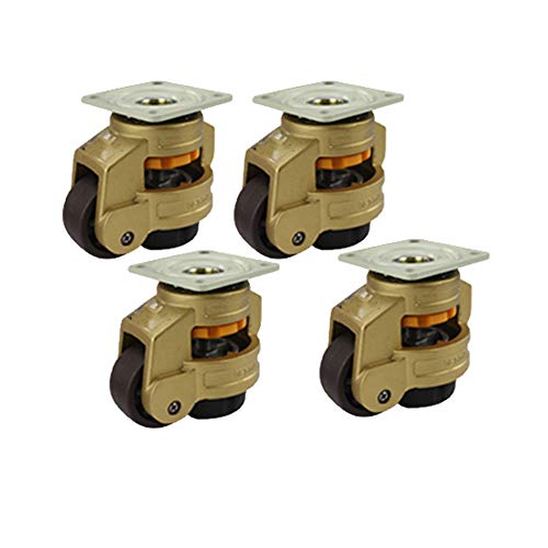 Rollenräder, Lenkrolle, Schwerlastrollen, 2 Zoll, 2,5 Zoll, 3 Zoll, Universal-Niveauverstellrad mit Einstellblock zur Unterstützung Rollenräder, Lenkrolle, Schwerlastrollen, 2 Zoll, 2,5 Zoll, 3 Zoll, Universal-Niveauverstellrad mit Einstellblock zur Unterstützung von LRFNKCT