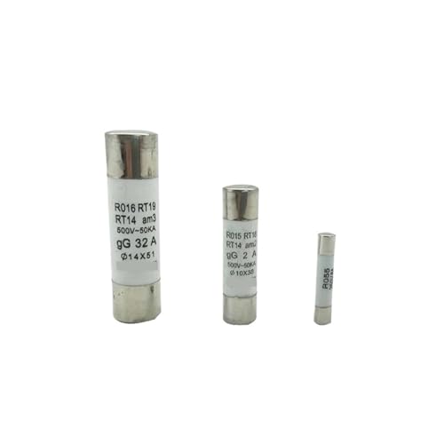 10pcs Fast Blow Ceramic Fuse 10 * 38mm Fuse 500V 1A 2A 3A 4A 5A 6A 8A 10A 16A 20A 25A 32A(5A) von LRMBGVIBI