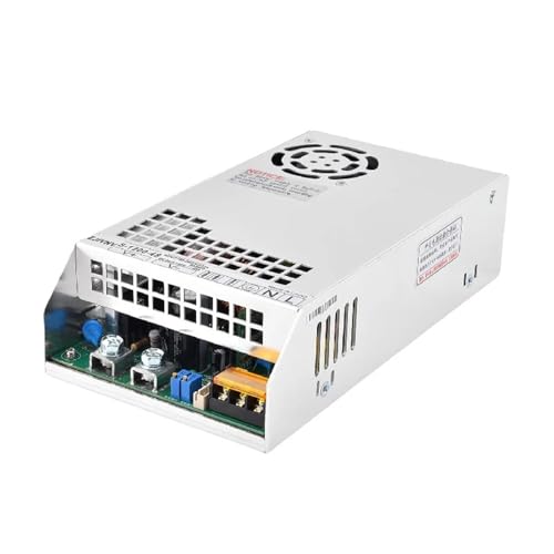1200W Schaltnetzteil SMPS Spannung und Strom einstellbar geregelte Stromversorgung 220VAC-DC24V/36V/48V/60V/72V/80V MS-1200(0-60V 0-20A,1200W_110V) von LRMBGVIBI