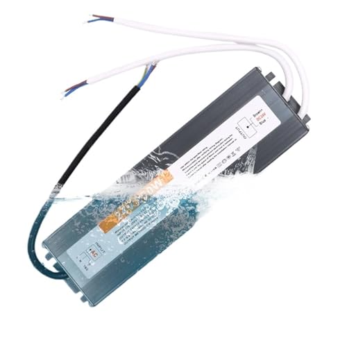 12V 24V Waterproof LED Power Supply IP67 30W 60W 100W 200W 300W 400W 500W AC DC Converter LED Driver Lighting Transformer(12V,100W (110-250V)) von LRMBGVIBI