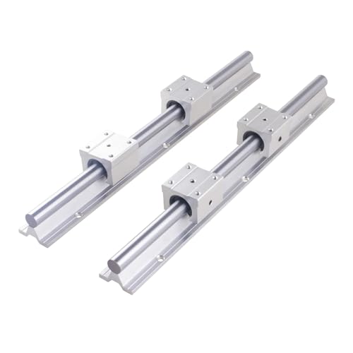 2PCS SBR12 SBR16 SBR20 20mm Linear Guide Rail 300-1500mm Fully Supported Linear Rail with SBR16UU Linear Bearing Block CNC Part(800mm) von LRMBGVIBI