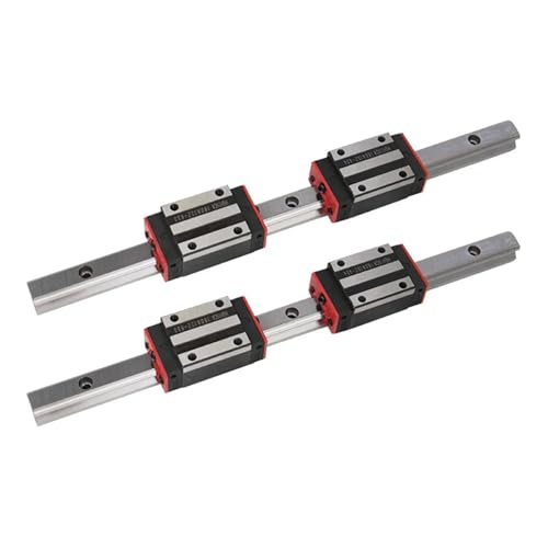 35mm HGR Series Square Linear Guide HGR35 Rail With HGH35CA HGW35CC Flange Slider Block Carriage For Heavy Load Milling Lathe(500mm) von LRMBGVIBI