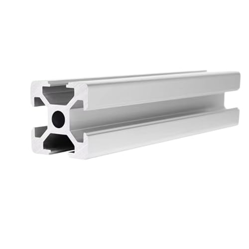 4PCS 2020 Aluminum Profile Extrusion EU European Standard Anodized Linear Rail Guide Shaft for CNC 3D Printer Parts Silver(450mm) von LRMBGVIBI