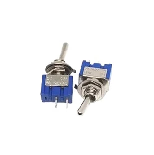 5pcs Miniature Toggle Switch SPDT DPDT ON-OFF-ON ON-ON 125VAC 6A MTS-102 103 202 Rocker Switch(MTS-101) von LRMBGVIBI