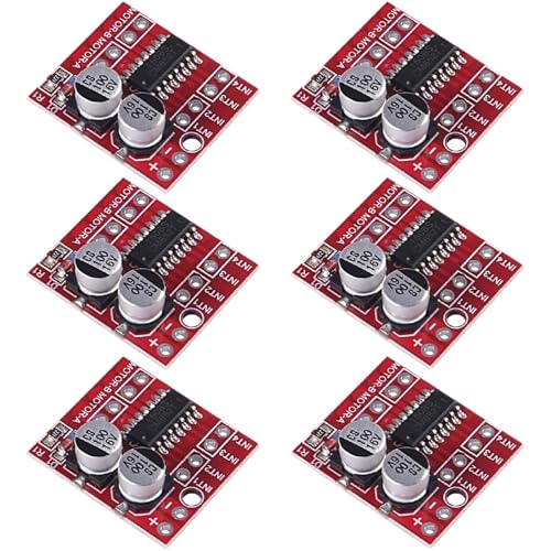 6 stücke Mini L298N 2 DC Motor Treiber Bord MX1508 Chip 6 stücke Mini L298N 2 DC Motor Treiber Bord MX1508 Chip von LRMBGVIBI