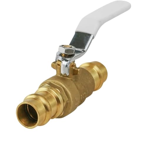 932VLV004 Premium-Presskugelhahn, mit 4-Zoll-Anschlüssen, Messing von LRMBGVIBI