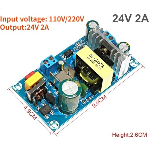 AC-DC 220 V bis 19 V 24 V 36 V 48 V Netzteilplatine Schaltnetzteil(24V2A) von LRMBGVIBI