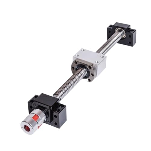 C5 Ballscrew SFU2005 set Customizable Size End Machined + Ballnut + Nut Housing BK/BF15 End Support + Coupler RM2005 Ballscrew(350mm) von LRMBGVIBI