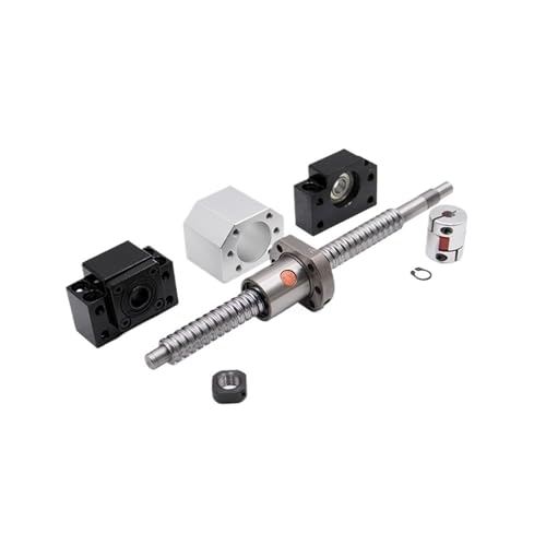 Cnc machine parts RM / SFU1605 set rolled ball screw end machined+flange nut+housing dsg16h+BKBF/EKEF/FKFF12 end support+coupler(400mm) von LRMBGVIBI