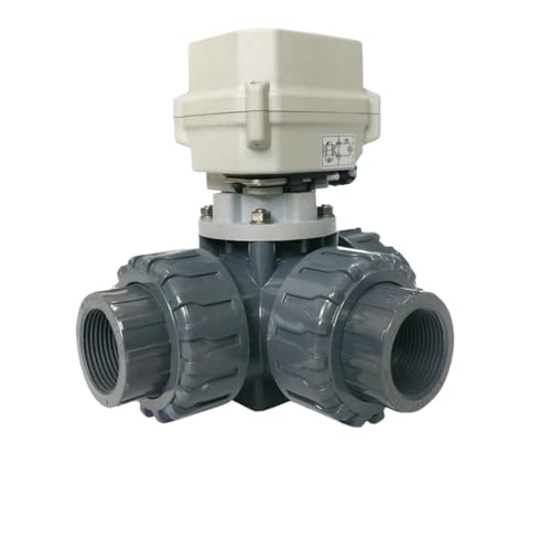 DN32 Precision Flow Regulation Ball Valve 1-1/4" Electric Automated Valve BSP NPT thread certified for Water Treatment(GLUE END(40MM)_CR703) von LRMBGVIBI