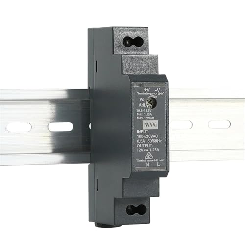 HDR-15 Schaltnetzteil 5V 12V Netzteil 15W AC-DC 24V Spannungsstabilisator Transformator von LRMBGVIBI