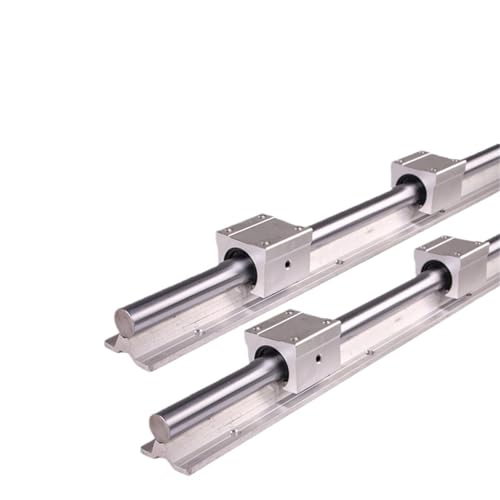 Linear Guide Rail SBR12 SBR16 SBR20 2pcs Linear Rail 300 500 800 1000 1500 2000mm+4pcs SBR12UU/SBR16UU/SBR20UU Blocks CNC Part(2000mm) von LRMBGVIBI