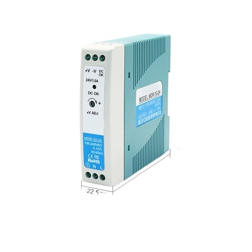 MDR-10 20/40/60/100W Din rail Switching power supply 100-240VAC 5V/12V/24V/48V output SMPS(MDR-10,24V) von LRMBGVIBI