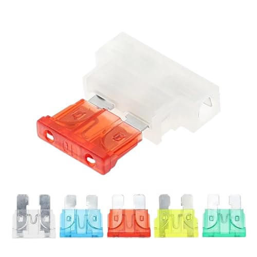 Medium Auto Fuse Holder With Car Boat Truck ATC ATO Blade Fuse 1A 2A 3A 4A 5A 7.5A 10A 15A 20A 25A 30A 35A 40A(50A) von LRMBGVIBI