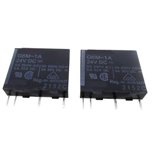 Relais G6M-1A 24V DC G6M-1A-24V DC G6M-1A-24V G6M1A 24V DC 24V DC DIP4 20 Stück/Set (10 Stück) von LRMBGVIBI