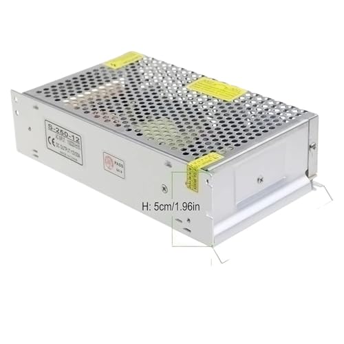 Schaltnetzteil DC 5V 12V 24V 36V 48V 60W 360W 600W 800W 1000W Transformator AC 110 220V Adapter SMPS for LED Streifen CCTV(12V 10A 120W) von LRMBGVIBI